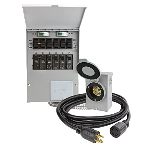 Reliance Controls 306CRK Generator Transfer Switch ~ 6 Circuit