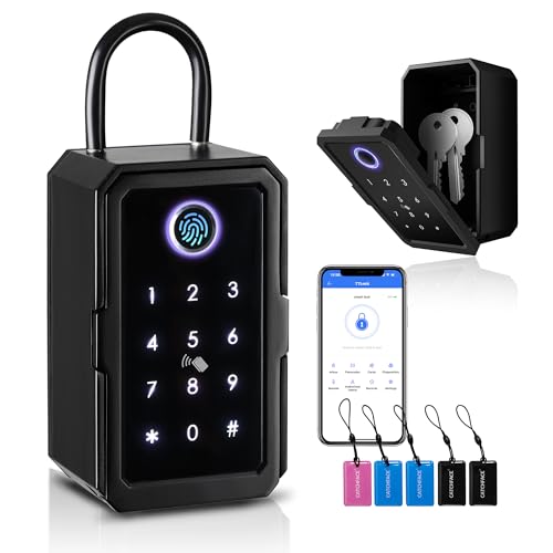 Smart Box Lock,CATCHFACE Key Lock Box Wireless Lock Box with