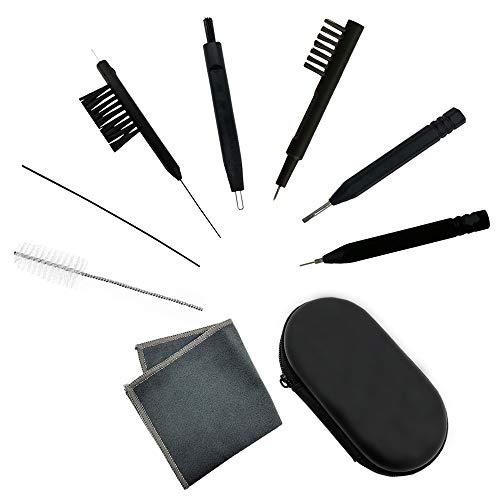 8 Pieces Hearing aid Amplifier Cleaning Tools, Earbuds/Headphones Cleaner Brush
