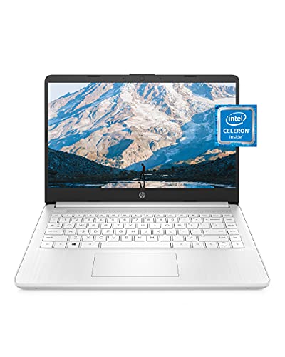 HP 14 Laptop, Intel Celeron N4020, 4 GB RAM, 64