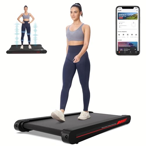 Walking Pad Treadmill with APP, 3 in 1 Under Desk