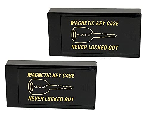 2 Hide A Key Magnetic Under Car Spare Key Holder