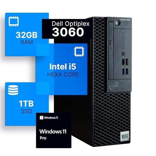 Dell Optiplex 3060 Desktop with i5 32GB RAM SSD