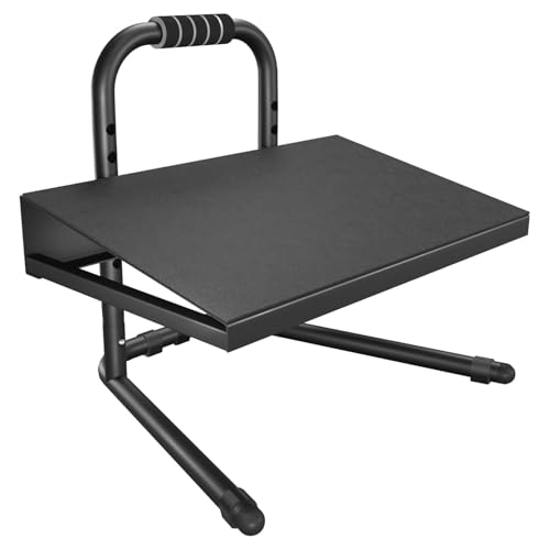 Height Adjustable Steel Foot Rest with Handle