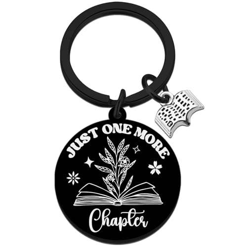 Uerifr Book Lover Gifts For Women Just One More Chapter
