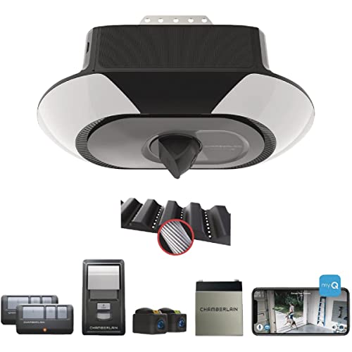 Chamberlain B6753T Smart Garage Door Opener, Video Streaming & Advanced