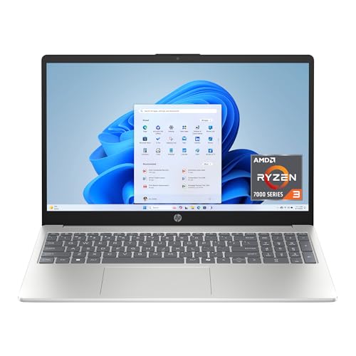 HP 15.6 Touchscreen Laptop with Ryzen 3