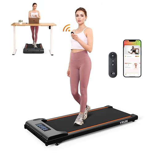 YRUN Walking Pad Under Desk Treadmill for Home and Office,