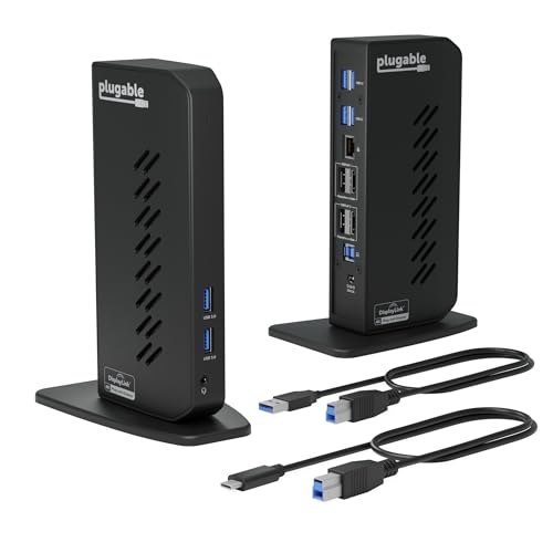 Plugable Dual DisplayPort & HDMI Docking Station
