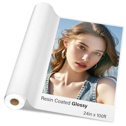 RCdepot1-1 x Premium RC Glossy Photo Paper Roll 24 inch