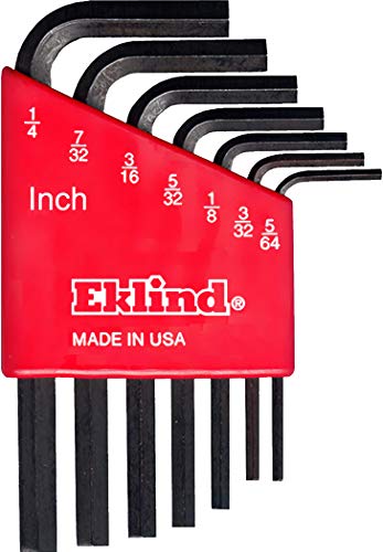 EKLIND 10107 Hex-L Key allen wrench - 7pc set SAE