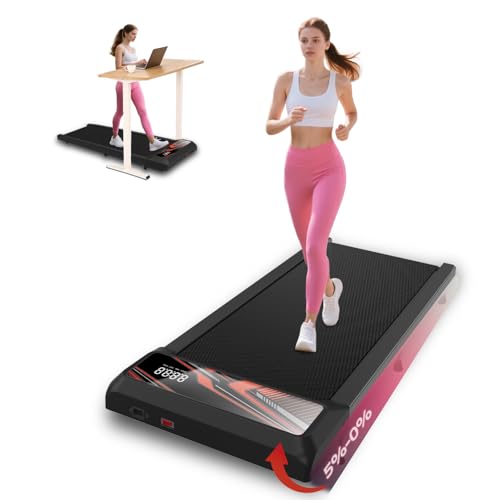 maicifi Under Desk Treadmill, Walking Mat with Incline for Home