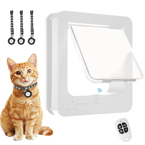 Smart Cat Door for Interior & Exterior, Cat Pet Door
