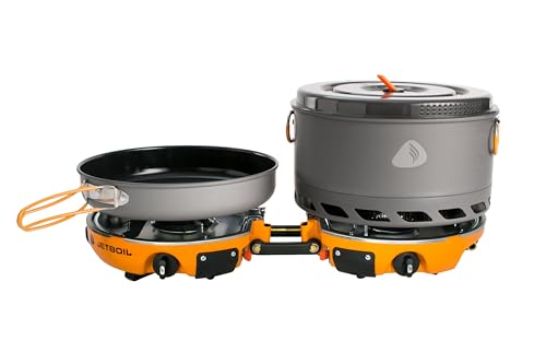 Jetboil Genesis Basecamp Camping and Overlanding Stove Cooking System with