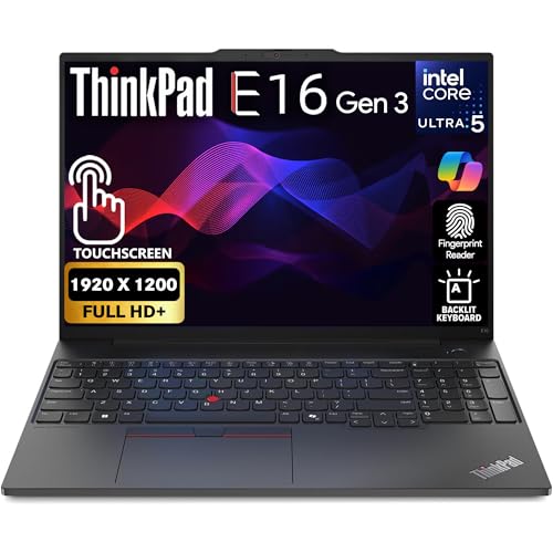 Lenovo ThinkPad E16 Gen 3 AI Business Laptop