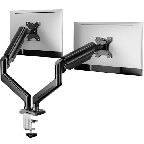 ErGear Dual Monitor Mount Adjustable Steel 22 lbs Each