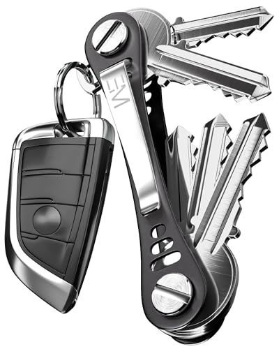 EM Premium Products Compact Key Holder - Pocket Key Organizer