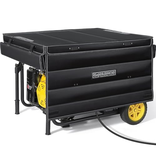 GenArmor Generator Covers While Running, 100% Waterproof Heavy Duty Tarps