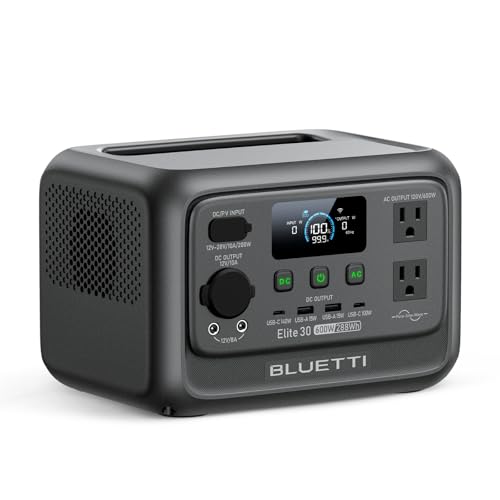 BLUETTI Elite 30 V2 Portable Power Station 600W (Power Lifting