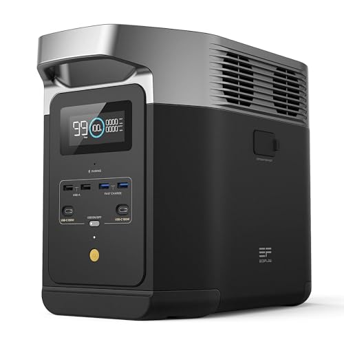 EF ECOFLOW Portable Power Station DELTA 2, 1024Wh LiFePO4 (LFP)