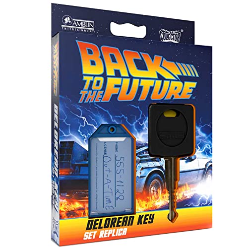 Doctor Collector Collectable Back to The Future Delorean Key Set