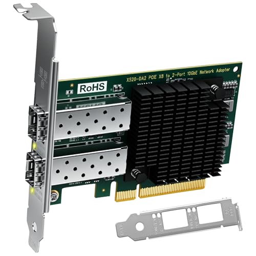 X520-DA2 2x 10GbE SFP+ Ethernet Adapter