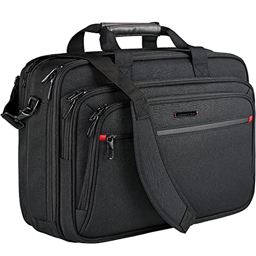 VANKEAN Expandable Laptop Briefcase for 17.3-inch Laptops