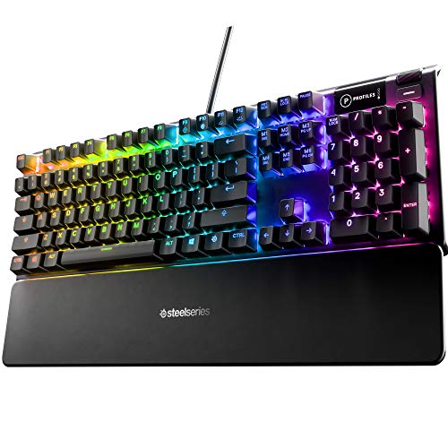 SteelSeries USB Apex 5 Hybrid Mechanical Gaming Keyboard – Per-Key