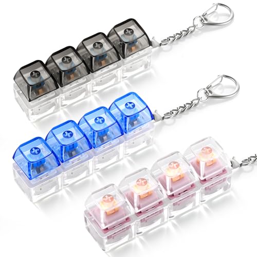 3 Pack Keyboard Fidget Toy – Clicky, Creamy & Silent