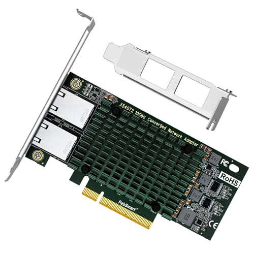 PCIe X8 to Dual 10GbE RJ45 Network Adapter