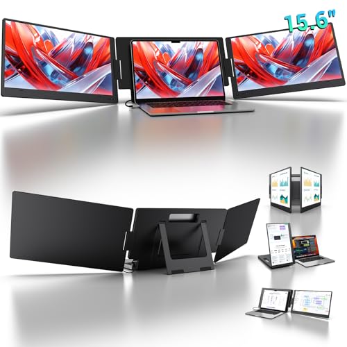 KYY 15.6 FHD Portable USB-C Monitor with Stand