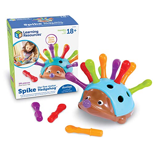 Learning Resources Spike The Fine Motor Hedgehog, Sensory Toys, Montessori,