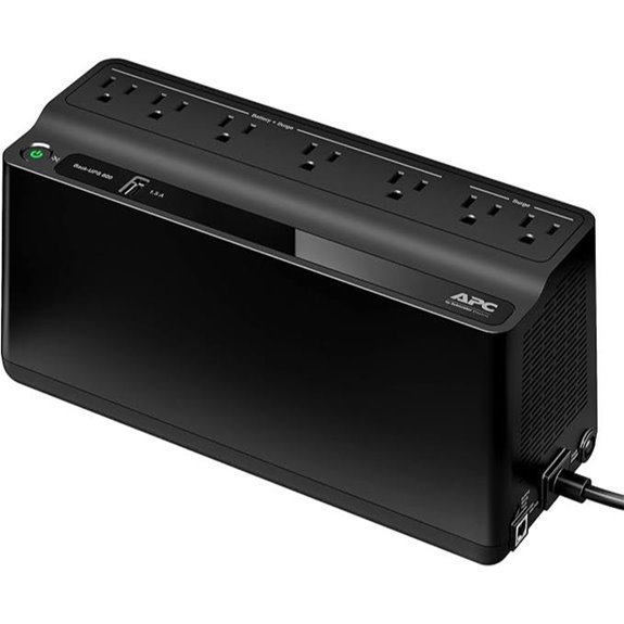 APC 600VA/330W UPS Battery Backup & Surge Protector