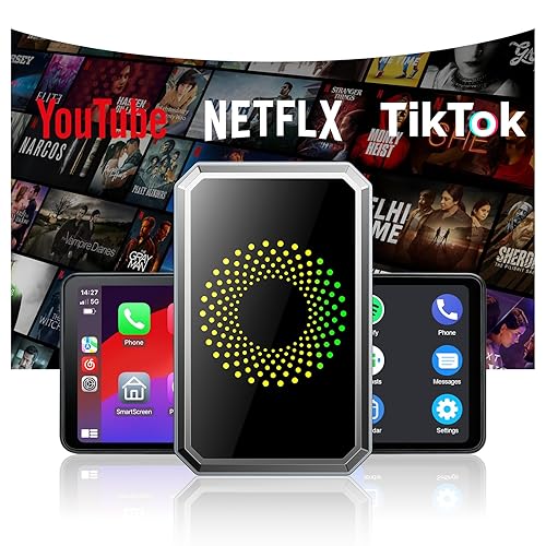 TOGUARDGO 3-in-1 Wireless Carplay Adapter Magic AI Box with Net-Flix