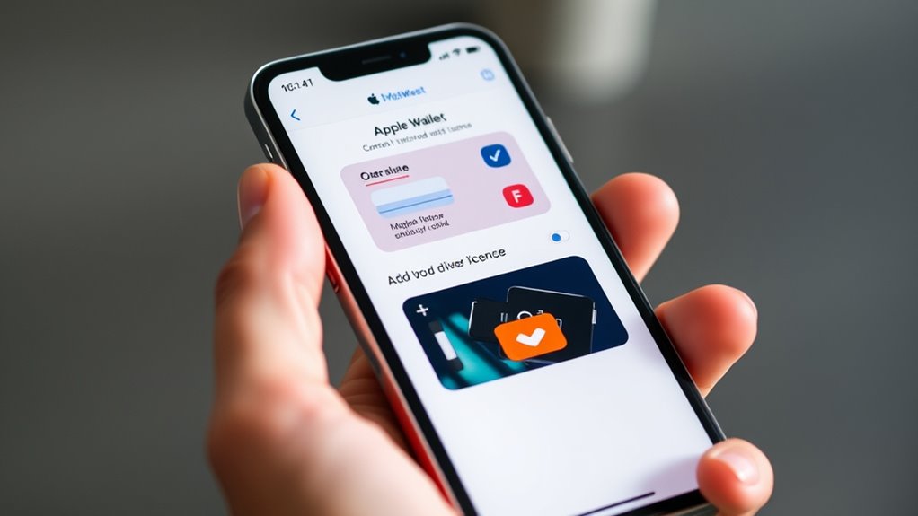 add driver s license to wallet