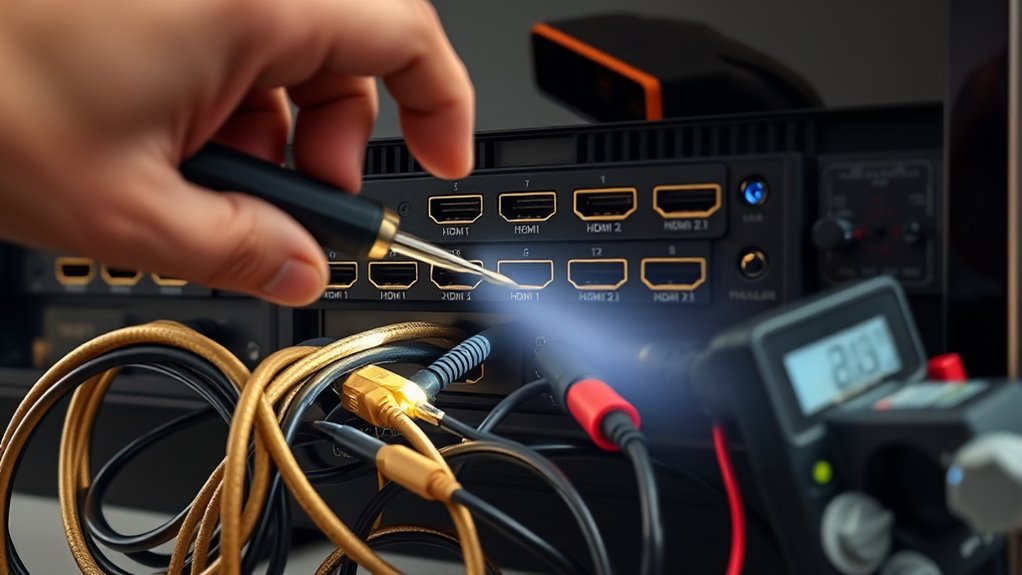check hdmi connection settings