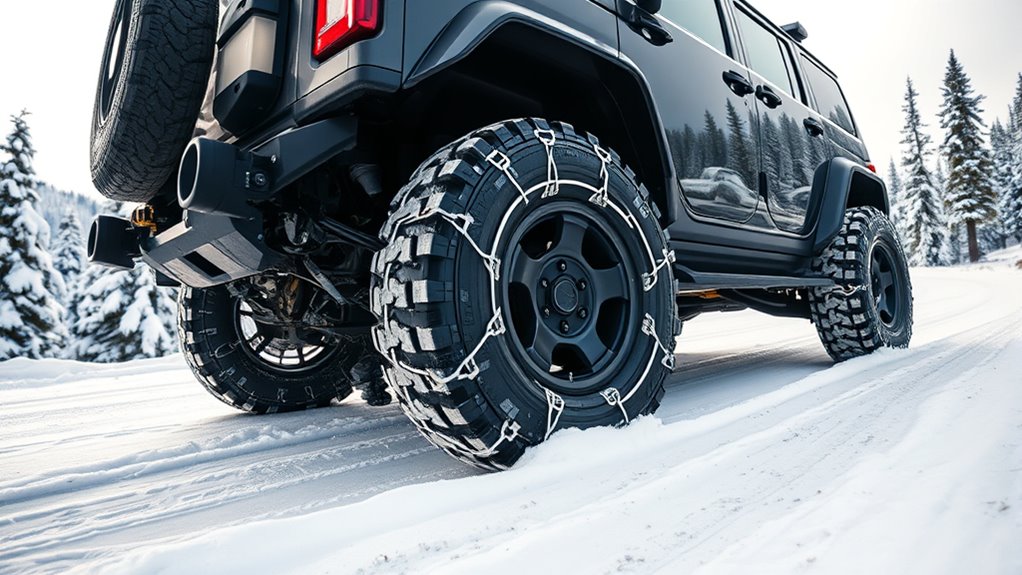 choosing suitable tire chains