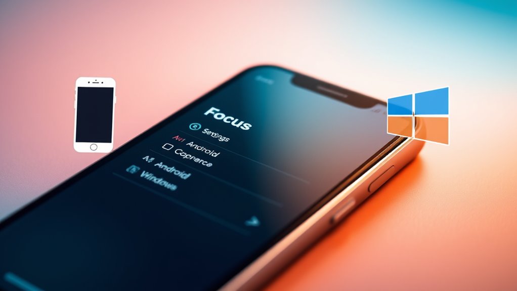 customize notifications during focus