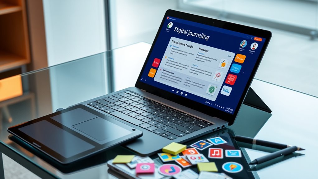 digital journaling with security