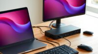 dual 4k usb c docks