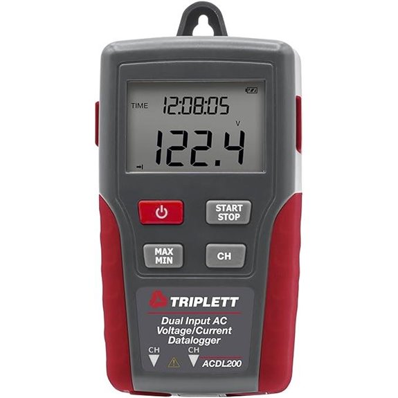 Triplett ACDL200 Dual Input True RMS AC Voltage/Current Datalogger