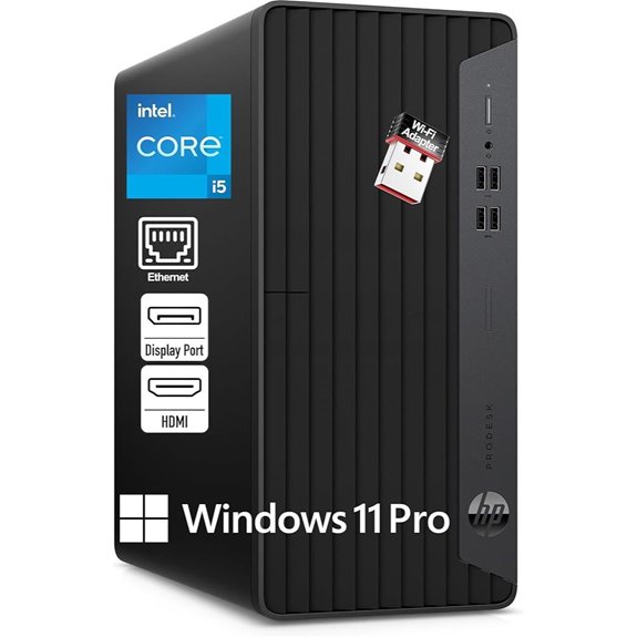 HP ProDesk 400 G7 Tower Desktop with i5-10500