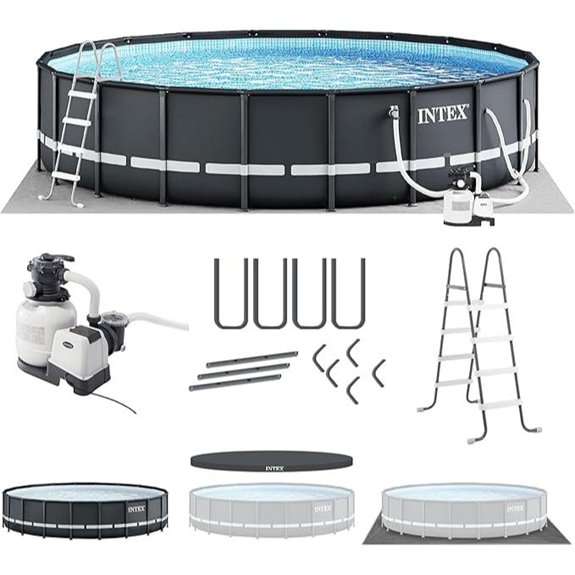 INTEX Ultra XTR Above Ground Pool Set (20ft x 48in)