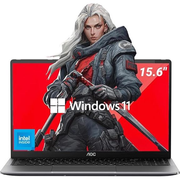 15.6-Inch Laptop with Intel N150 16GB RAM 512GB SSD