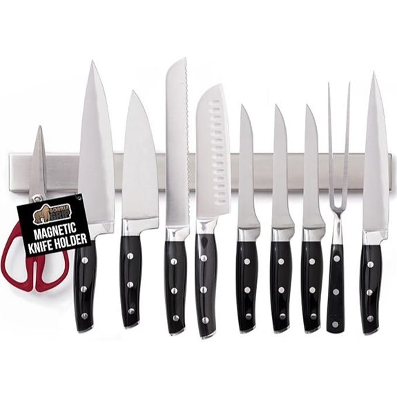 GORILLA GRIP Magnetic Knife Holder 18-inch Wall Mount