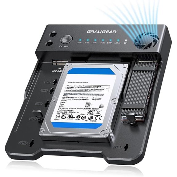 GRAUGEAR NVMe SSD/HDD to M.2 Docking Station