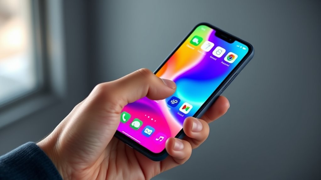 one handed mode and gestures