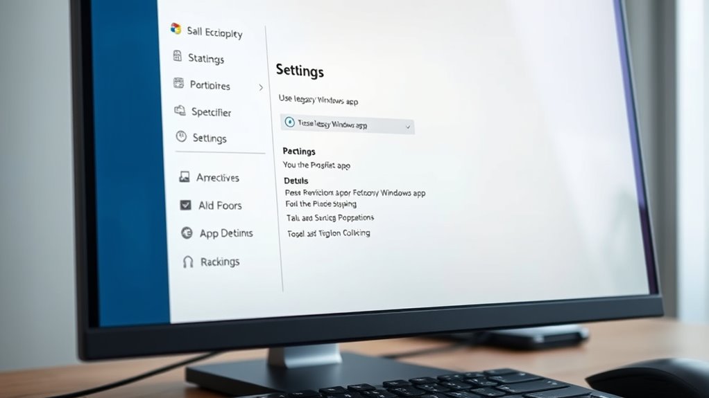 optimize app compatibility settings
