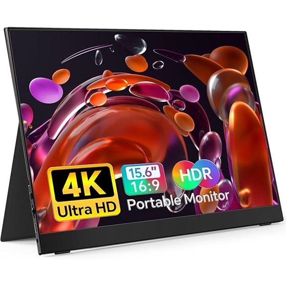 True 4K Portable Monitor 15.6 UHD USB-C HDMI Display