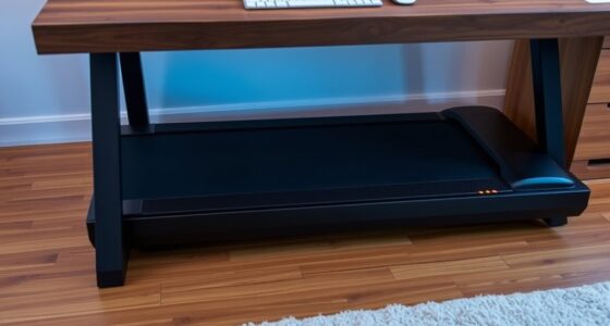 quiet home office treadmills